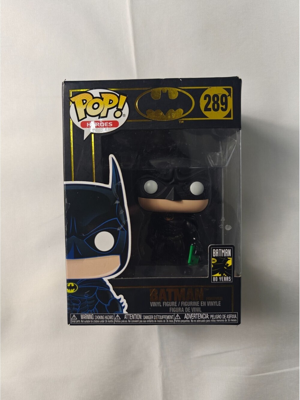 Funko Pop! Heroes Batman #289 Vinyl Figure Damaged Box